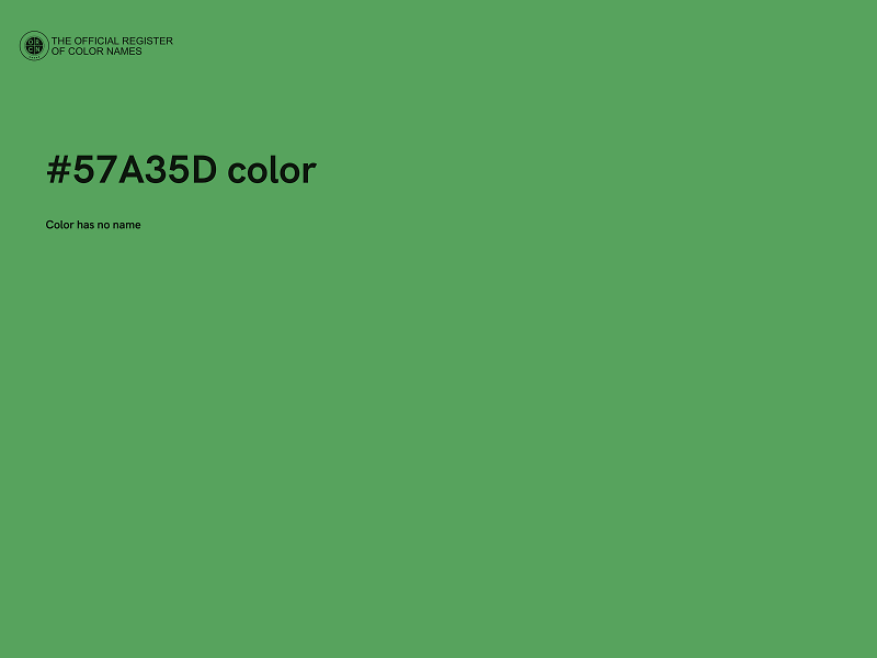 #57A35D color image