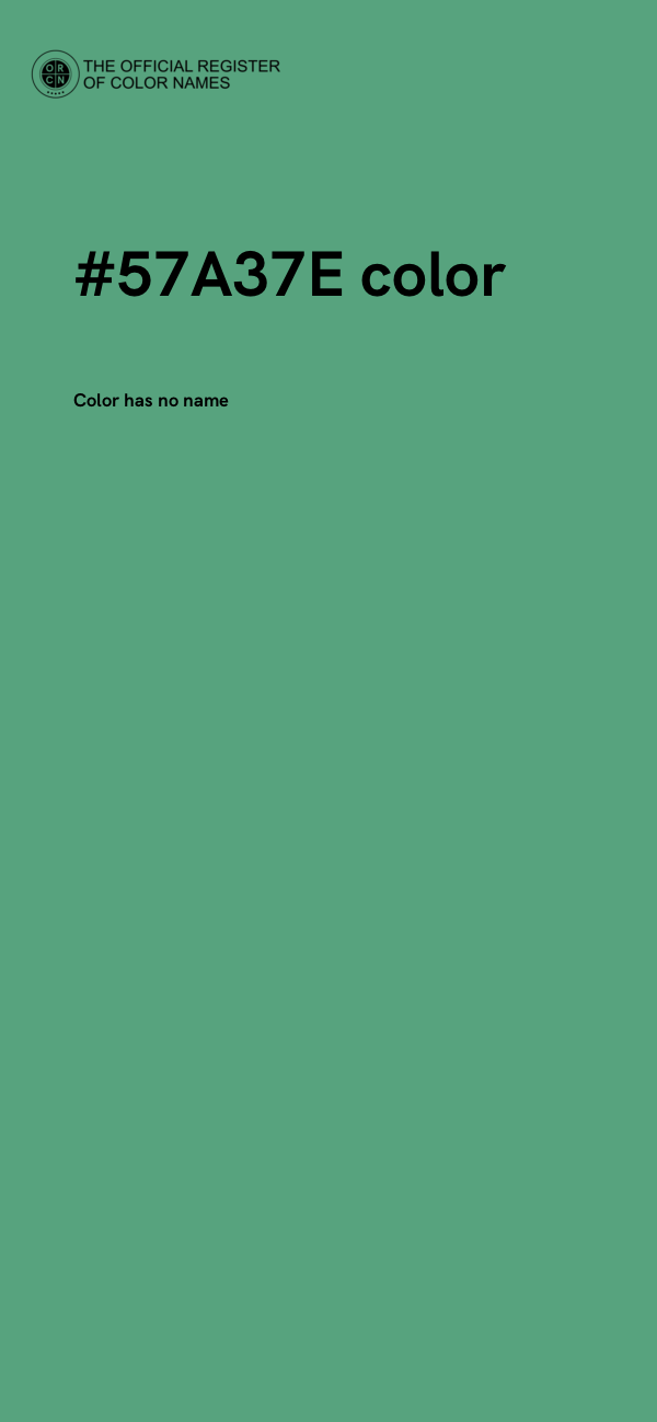 #57A37E color image