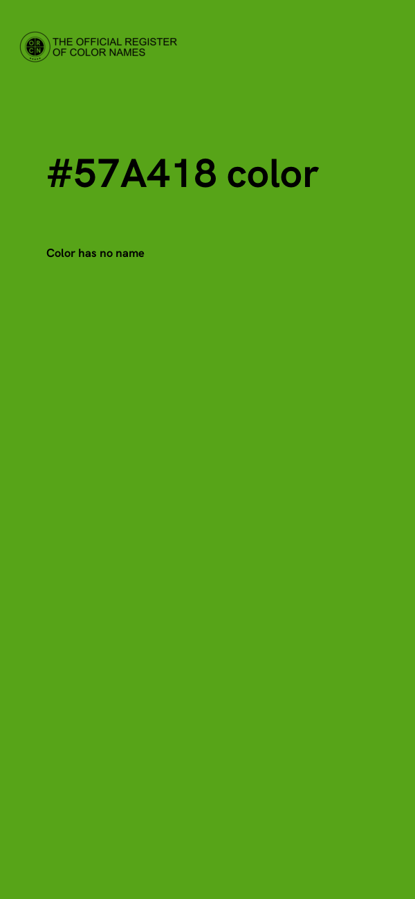 #57A418 color image