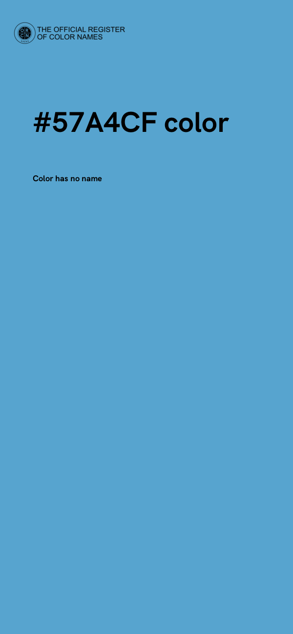 #57A4CF color image