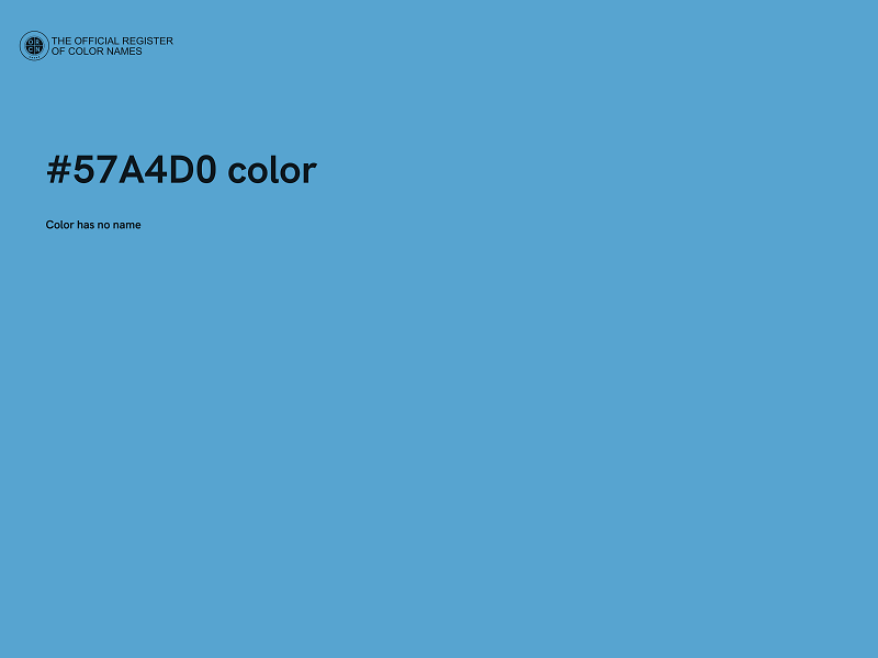 #57A4D0 color image