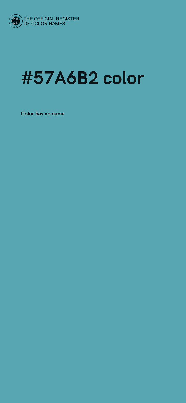 #57A6B2 color image