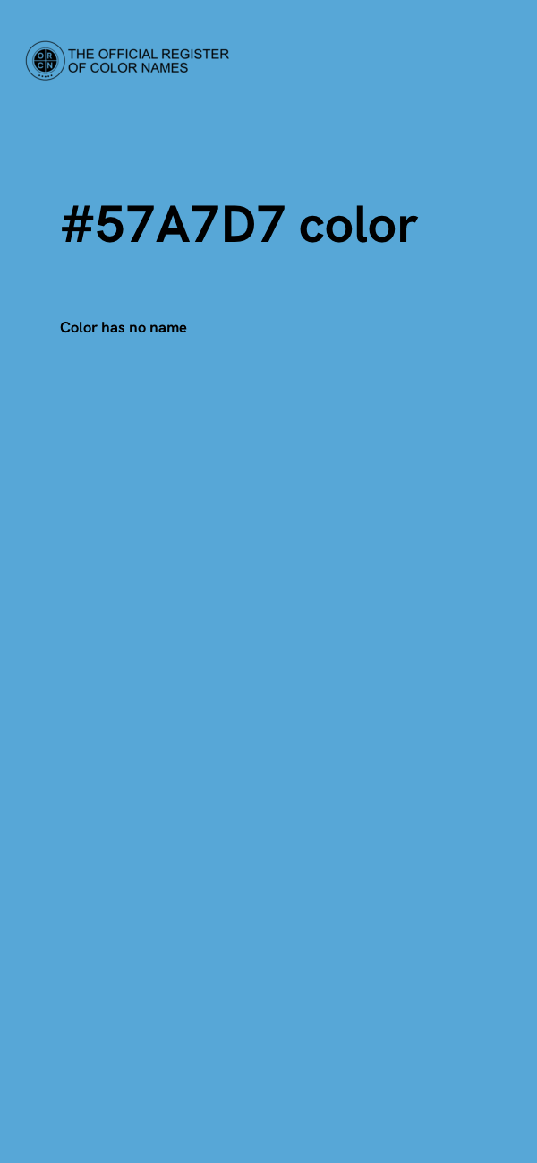 #57A7D7 color image
