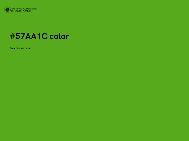 #57AA1C color image