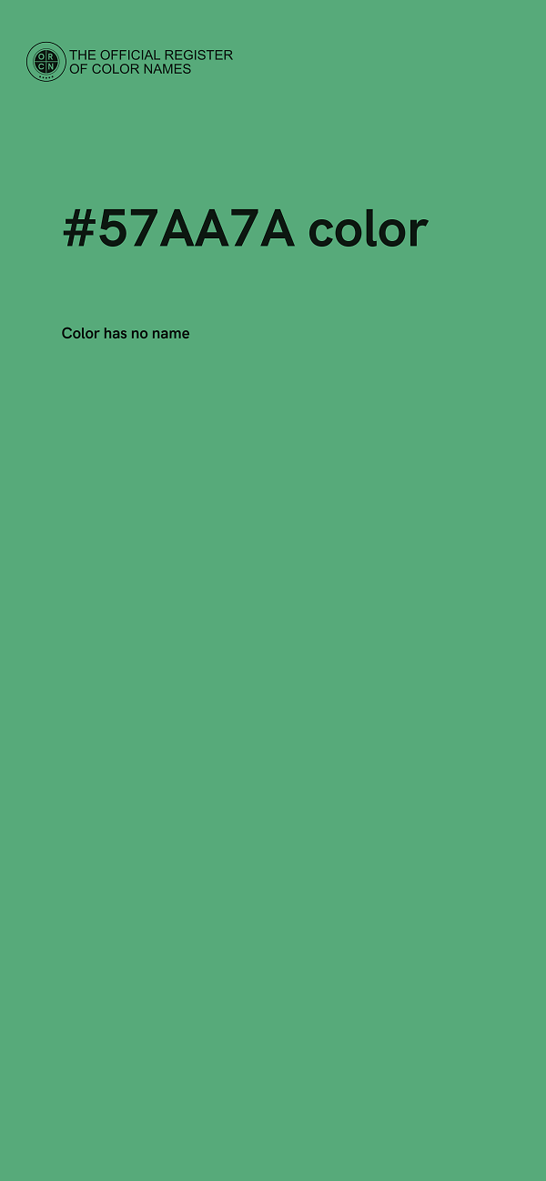 #57AA7A color image