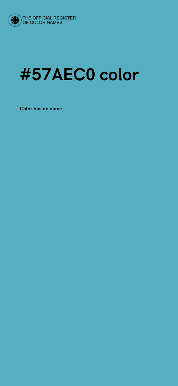 #57AEC0 color image