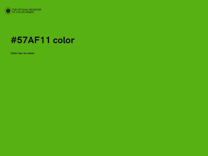 #57AF11 color image