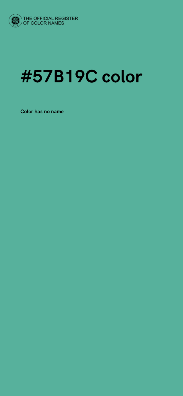 #57B19C color image