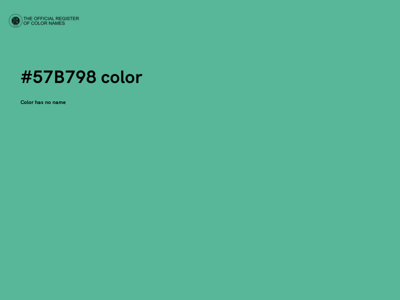 #57B798 color image