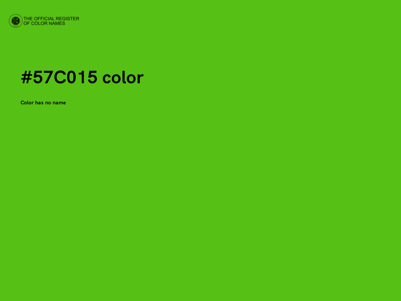 #57C015 color image