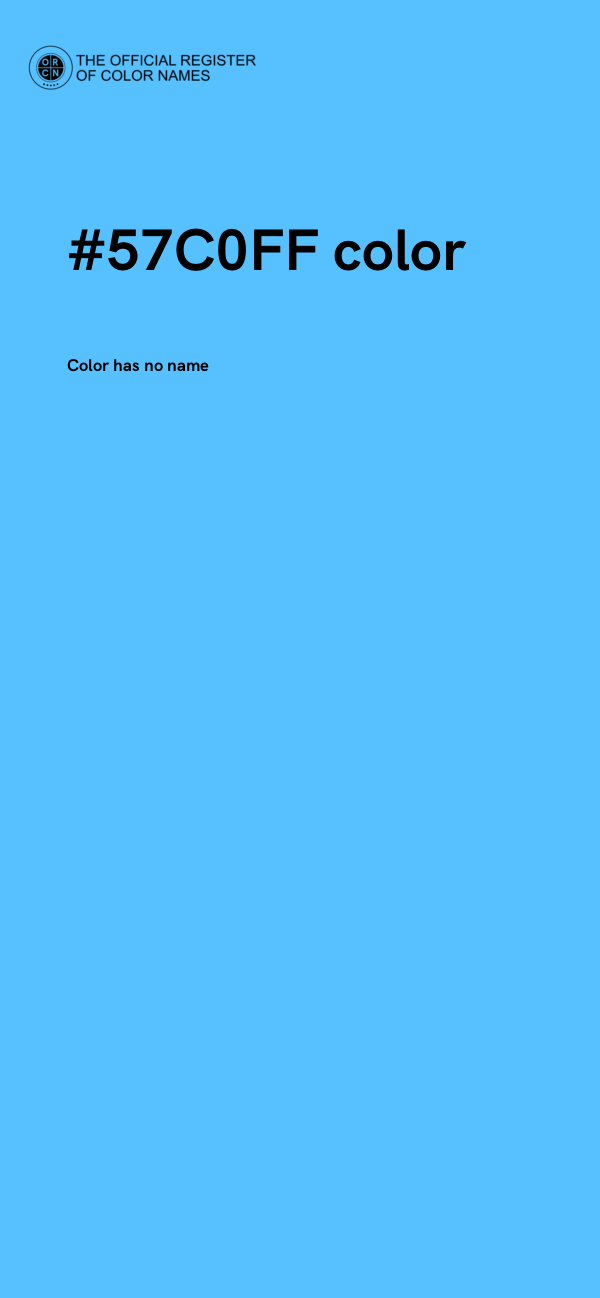 #57C0FF color image