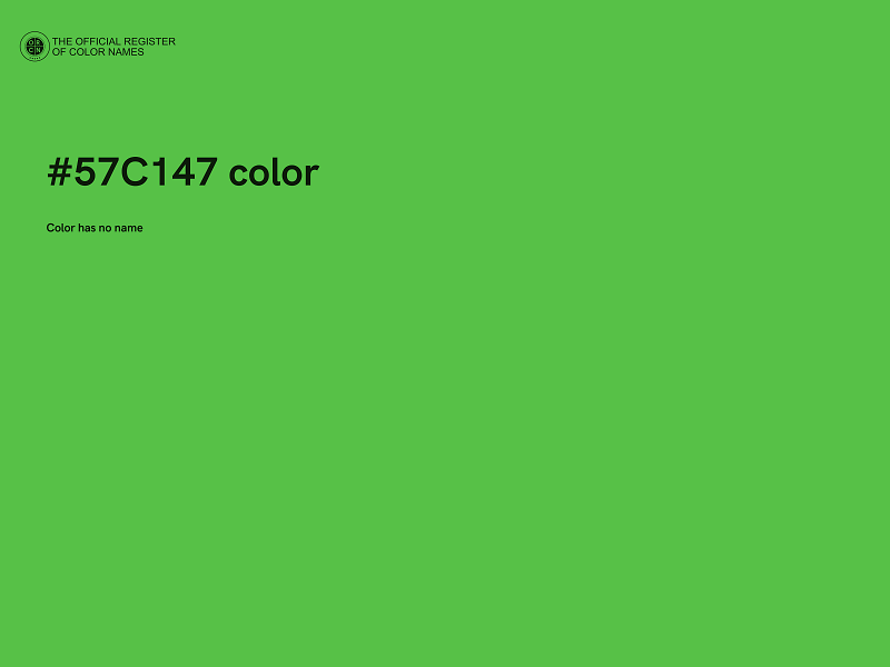 #57C147 color image
