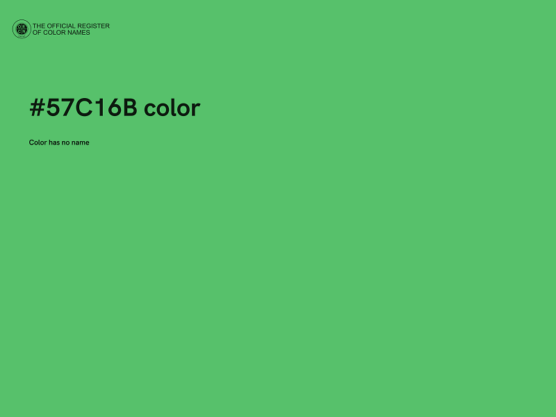 #57C16B color image