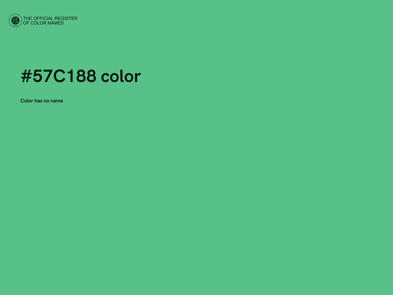 #57C188 color image