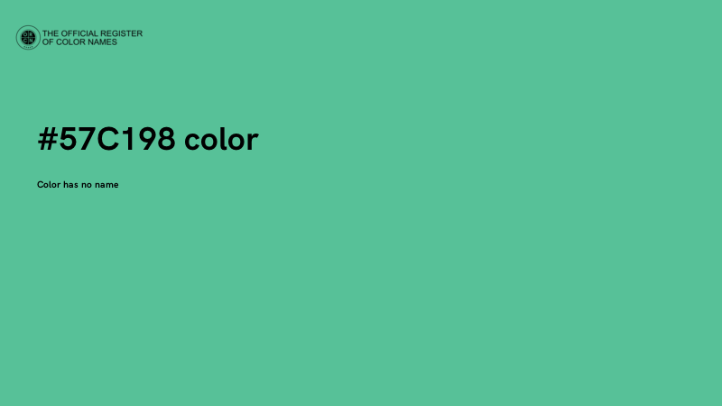 #57C198 color image