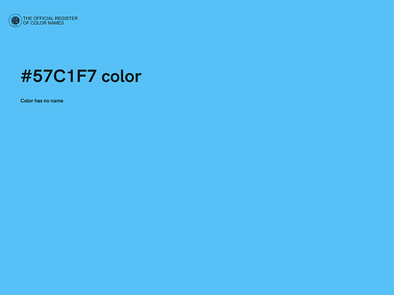 #57C1F7 color image