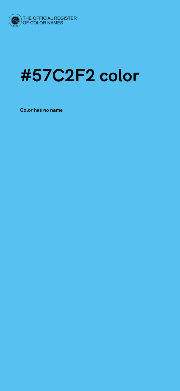 #57C2F2 color image