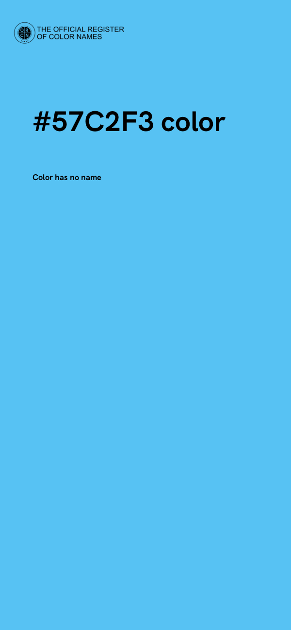 #57C2F3 color image