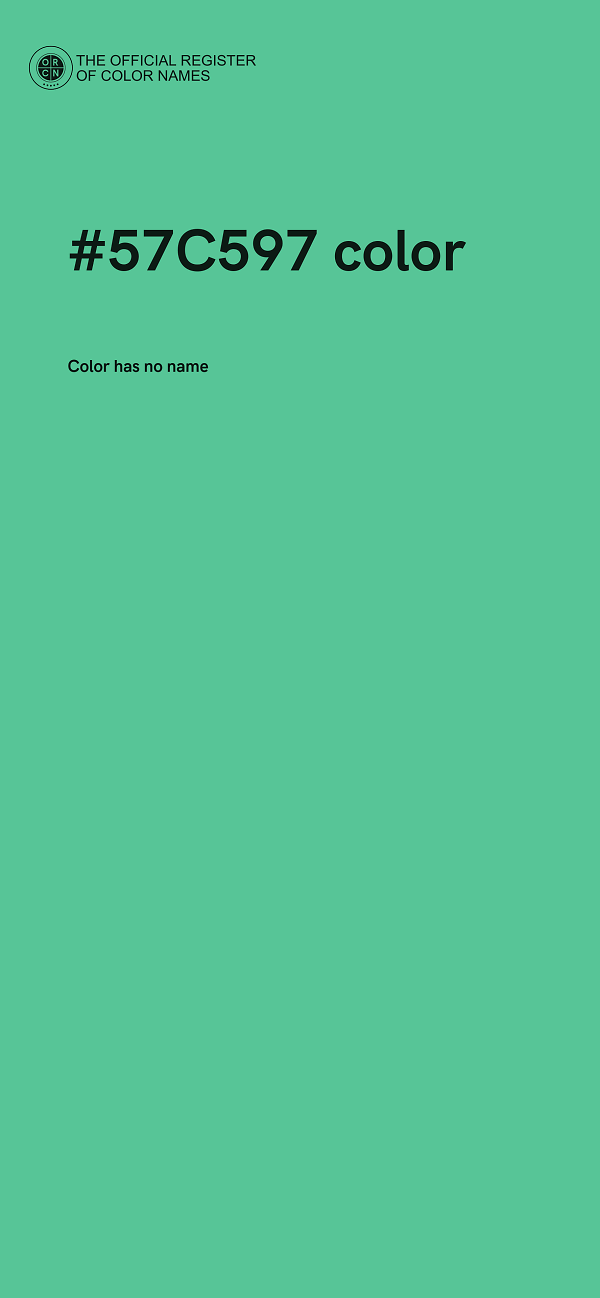 #57C597 color image