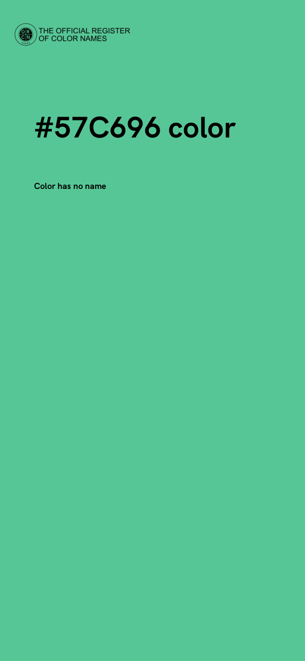 #57C696 color image
