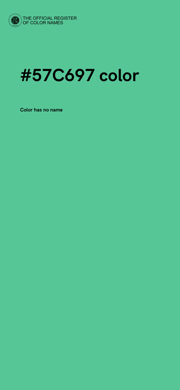 #57C697 color image