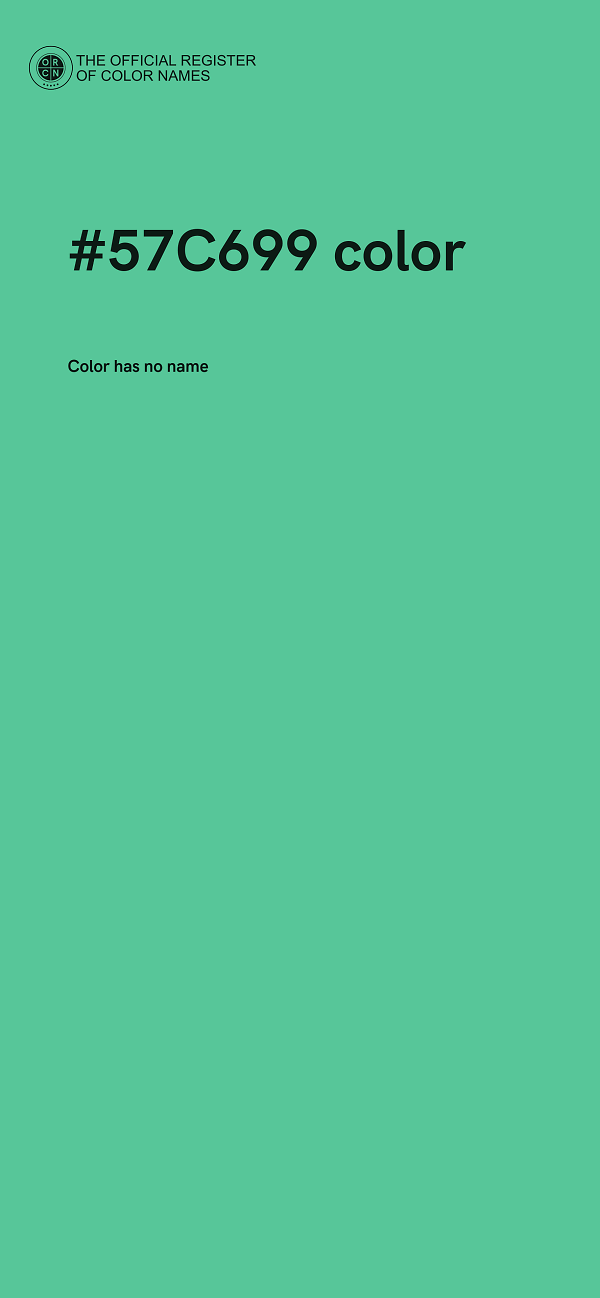 #57C699 color image
