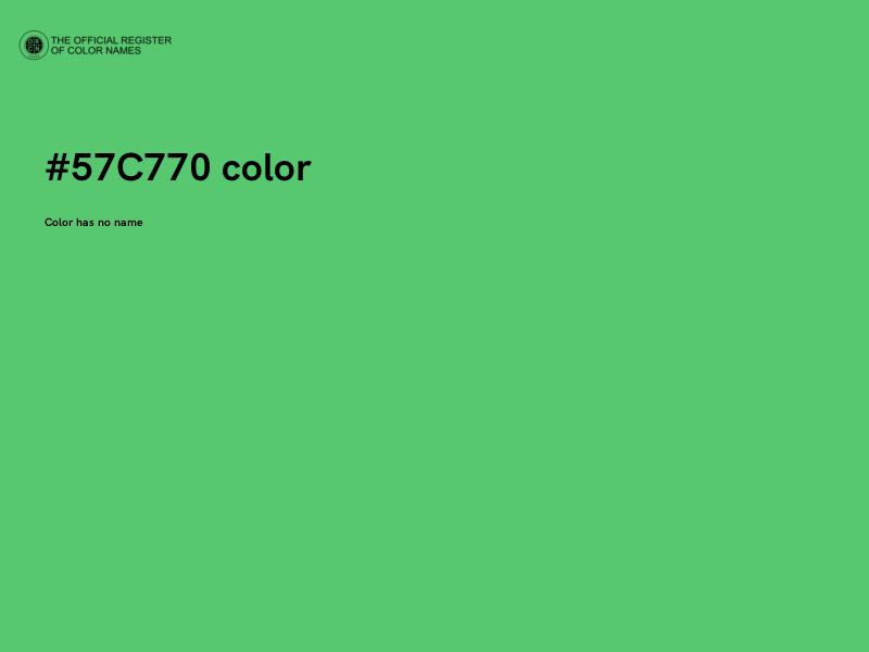 #57C770 color image