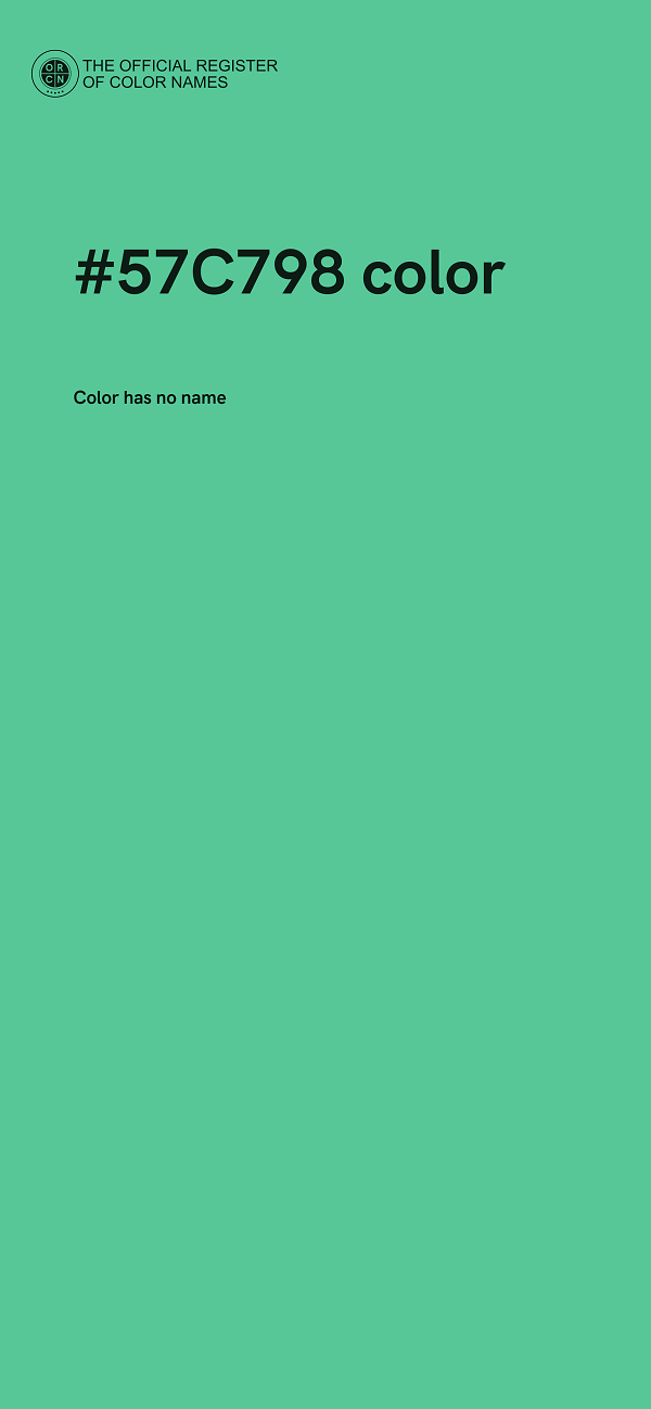 #57C798 color image