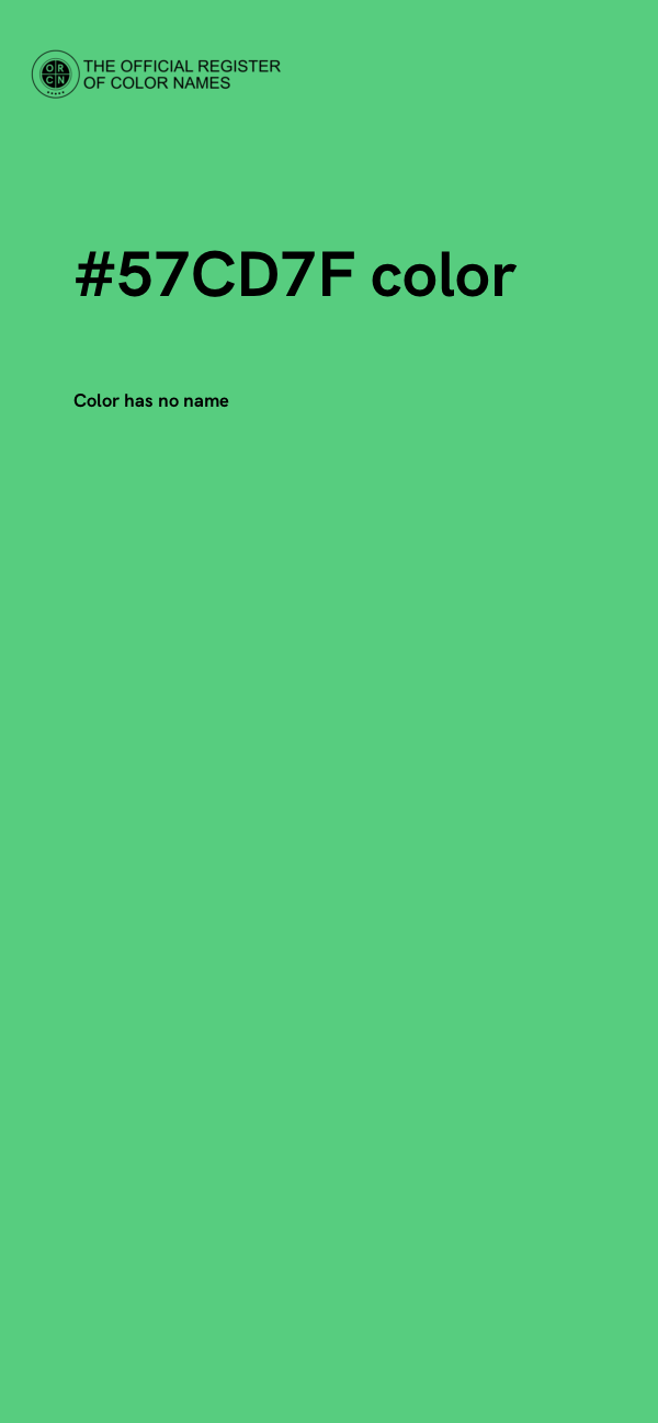 #57CD7F color image