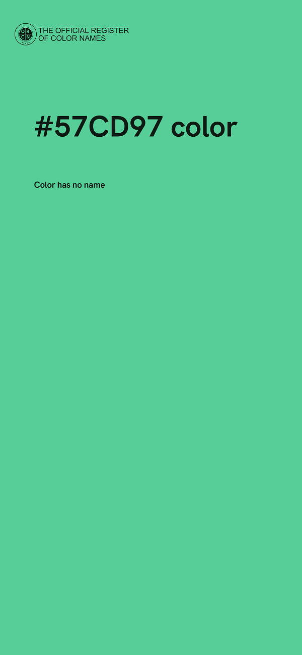 #57CD97 color image