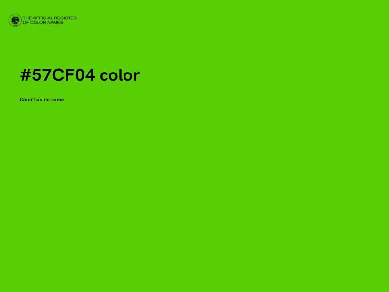 #57CF04 color image
