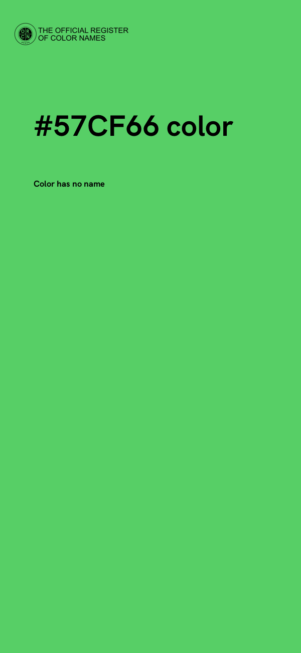 #57CF66 color image
