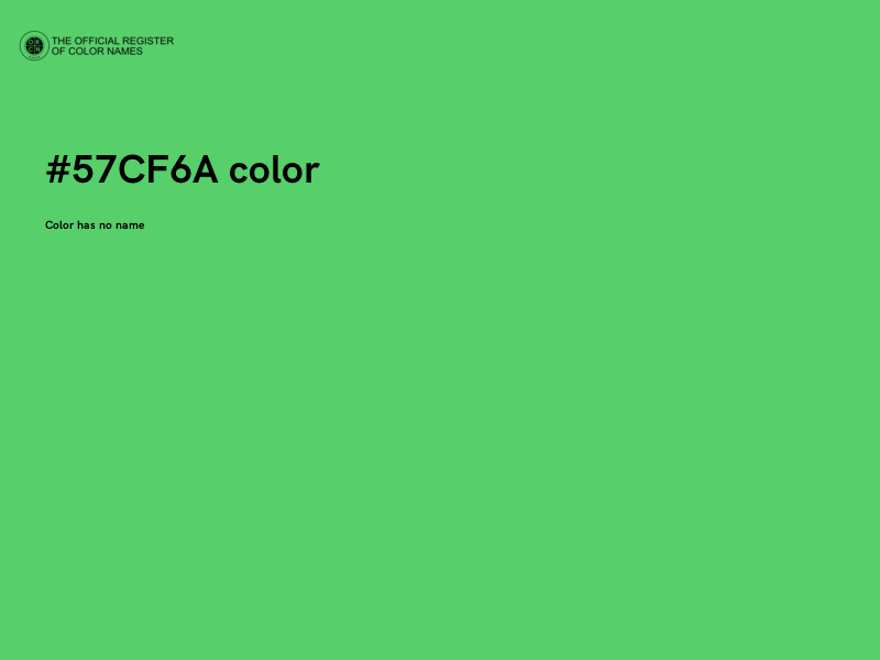 #57CF6A color image