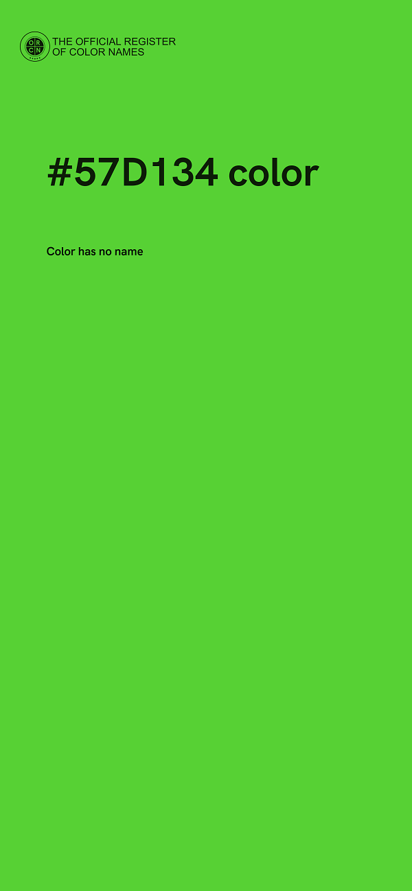 #57D134 color image
