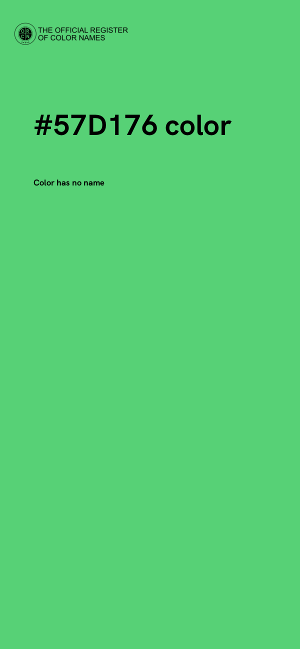 #57D176 color image