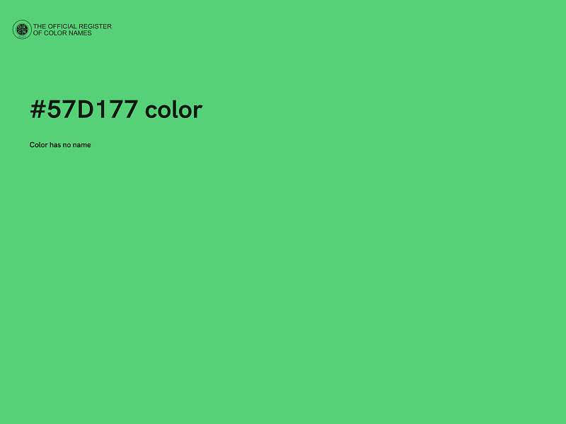 #57D177 color image