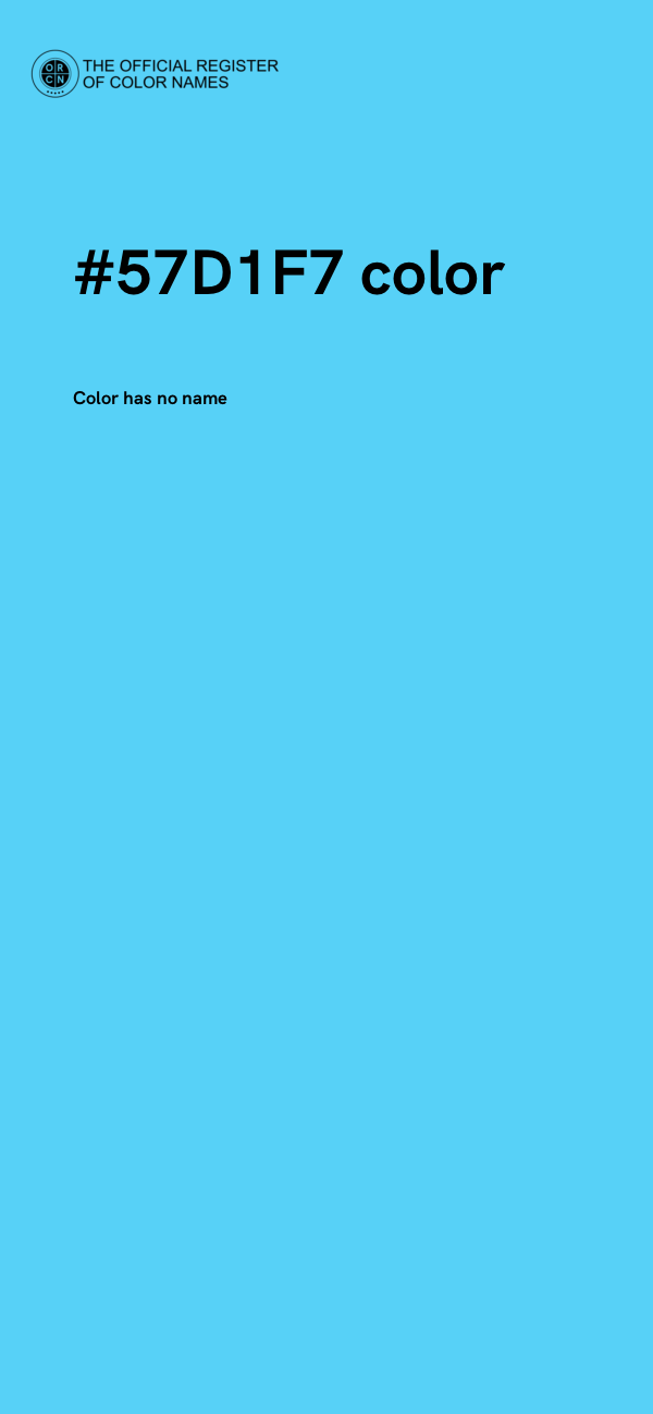 #57D1F7 color image