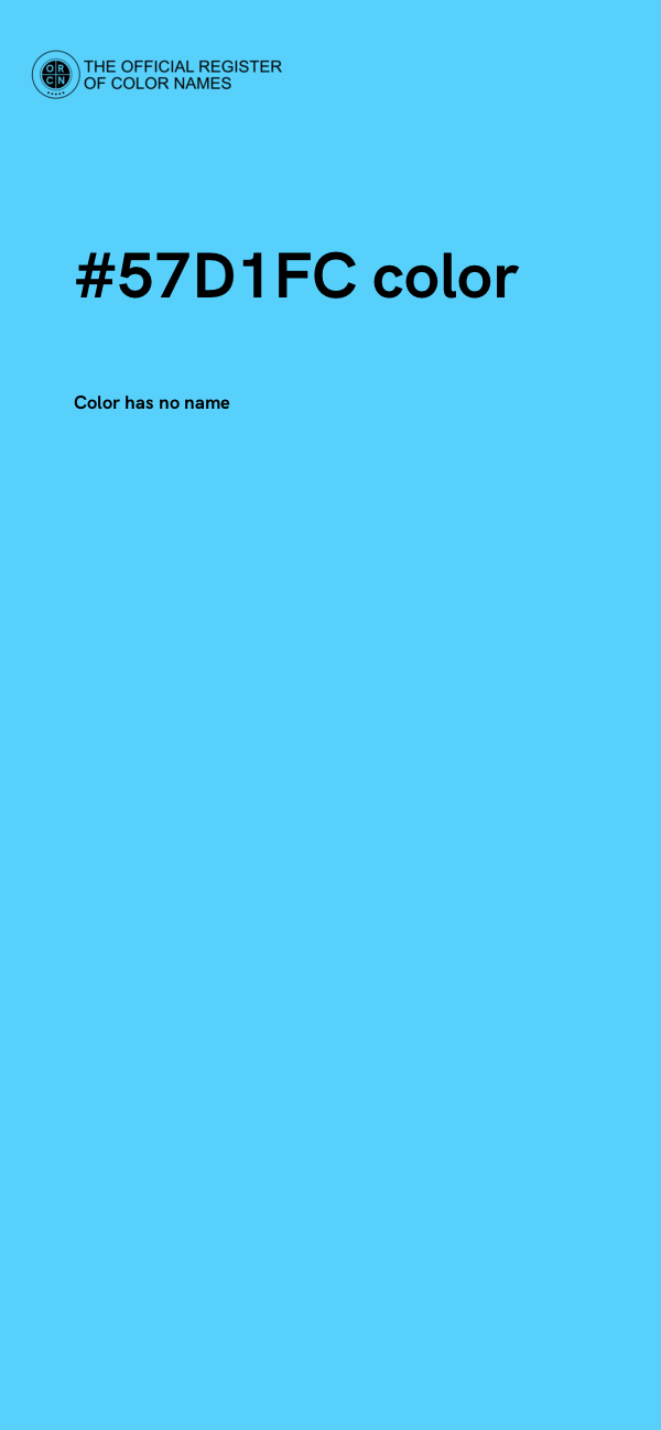 #57D1FC color image