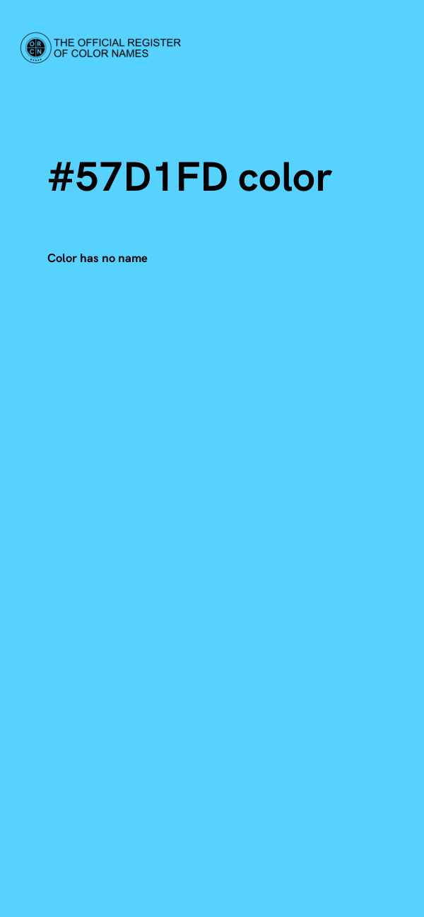 #57D1FD color image