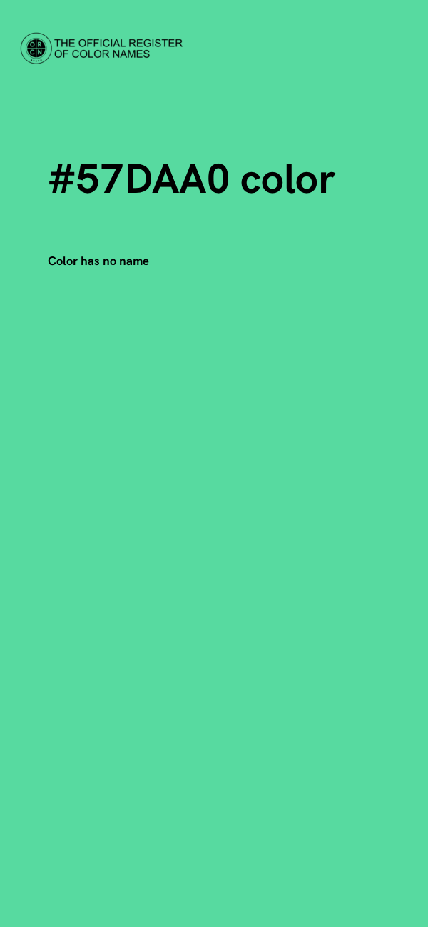 #57DAA0 color image