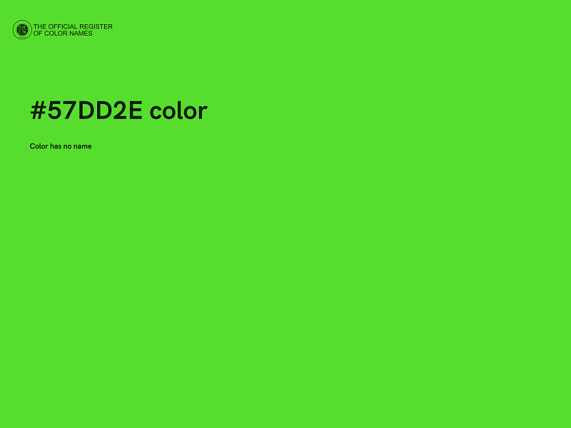 #57DD2E color image