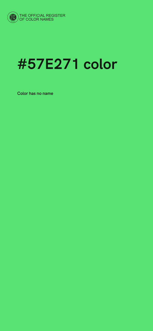 #57E271 color image