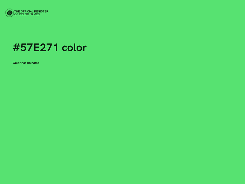 #57E271 color image