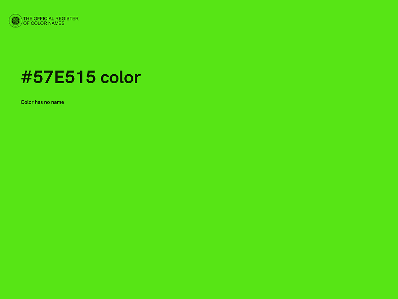 #57E515 color image