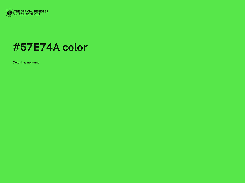 #57E74A color image