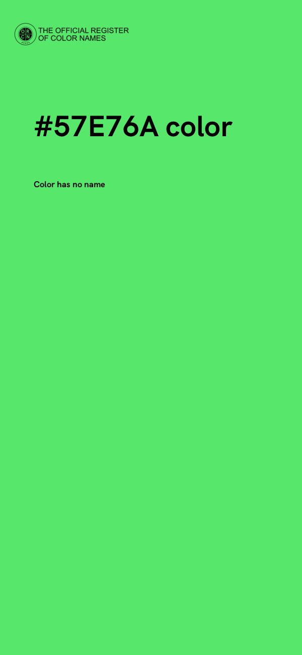 #57E76A color image