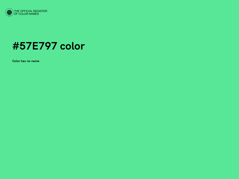 #57E797 color image