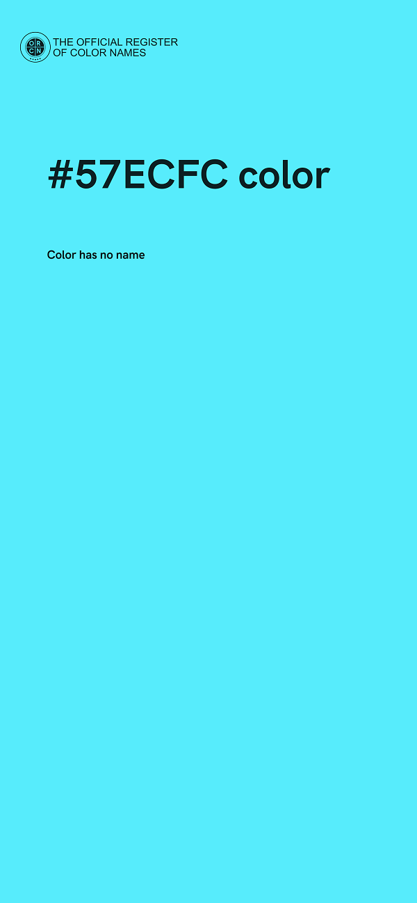 #57ECFC color image