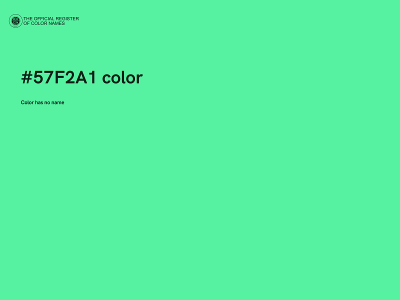 #57F2A1 color image