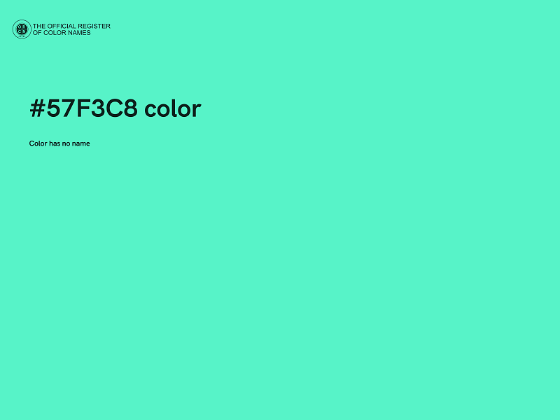 #57F3C8 color image